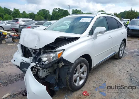 2010 Lexus Rx 350 из США, поврежденный, VIN 2T2BK1BA5AC071213